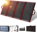 300W Portable Foldable Solar Panel Charger Kit with 18V DC Output, Smart LCD Controller, 2 USB F308310