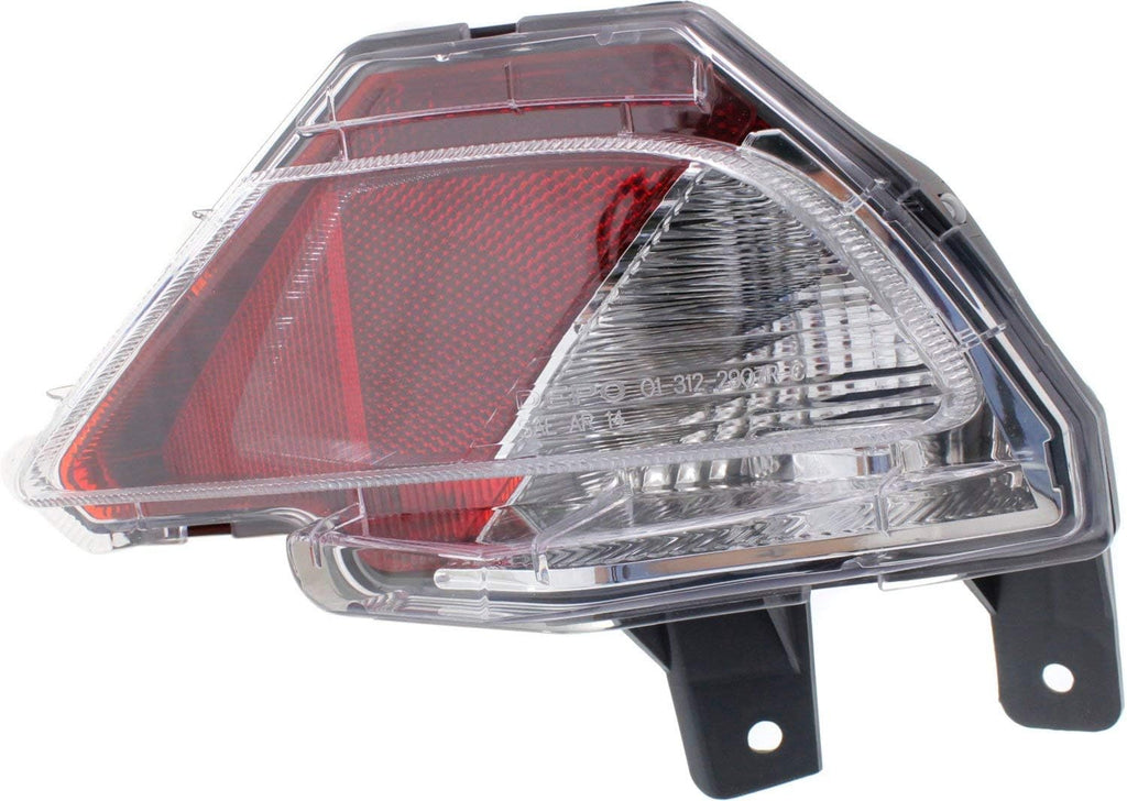 Tail Light Set of 2 Clear Red Lens Halogen H926513