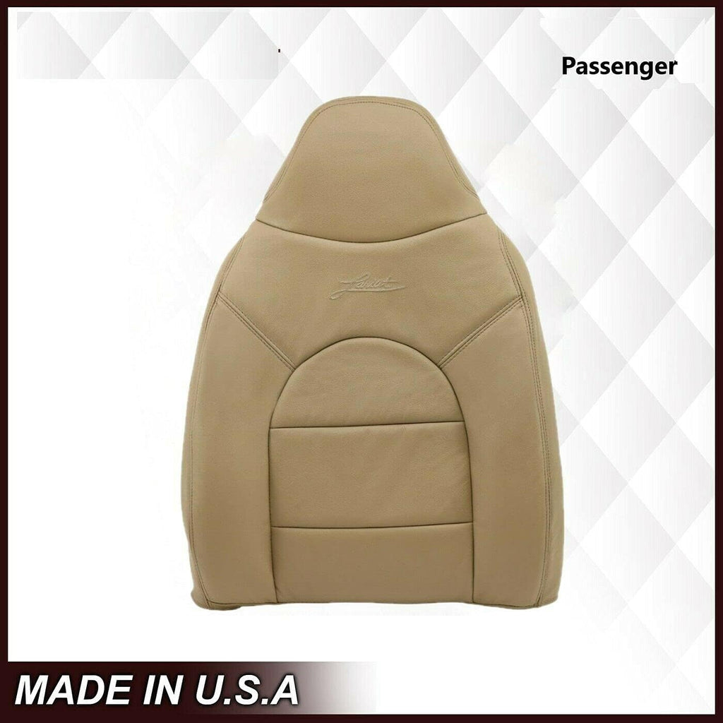 Genuine Leather Seat Cover in Medium Parchment Tan C469038