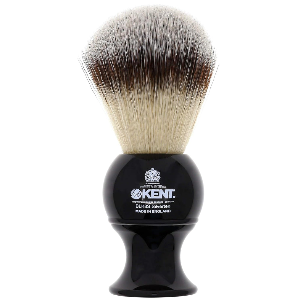 Shaving Brush with Synthetic Bristles and Resin Handle, Pack of 2 W42504