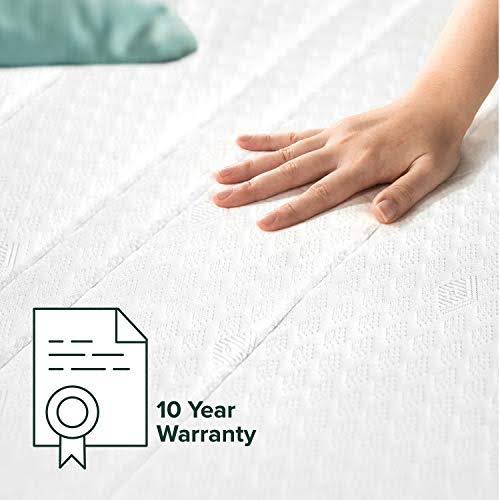 King Mint Green Memory Foam Hybrid Spring Mattress U77759