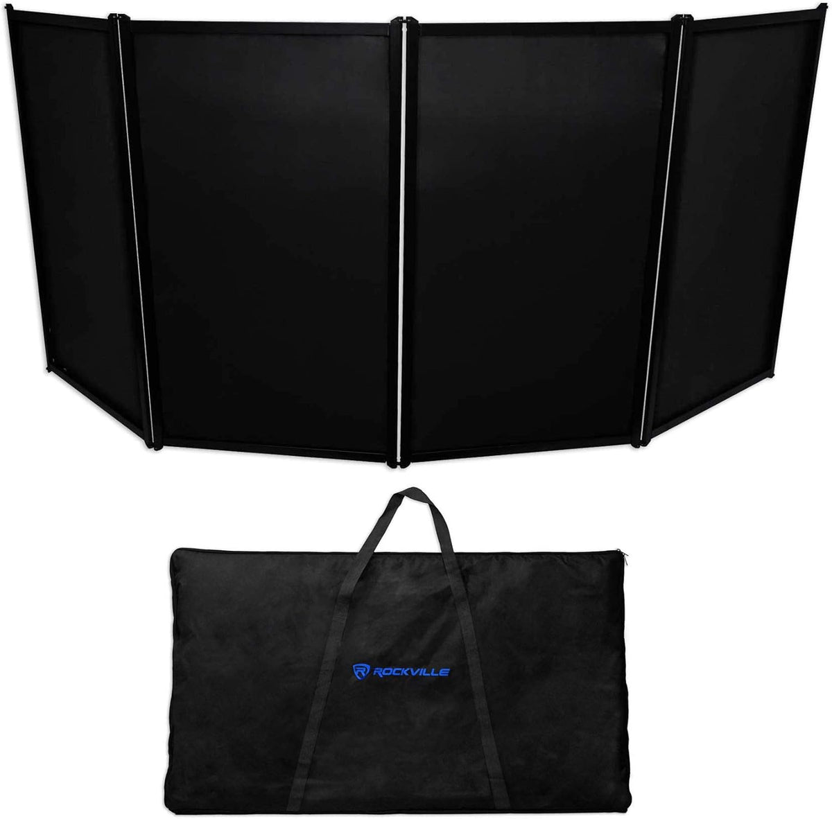 White Metal Frame Booth with Travel Bag and Scrim G29966