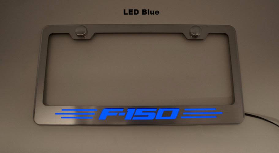 Rear Tag Frame Illuminated Yellow P6879