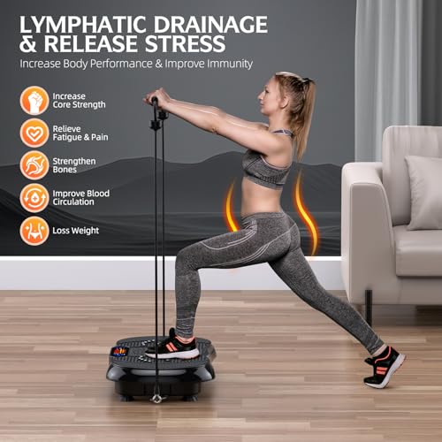 Vibration Plate Exercise Machine, Max User Weight 330lbs L5232