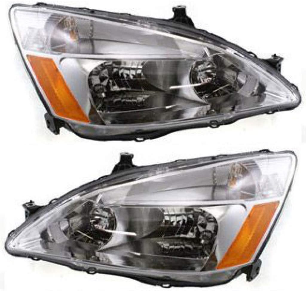 2003-2007 Honda Accord Headlight Assembly Driver Side Y548