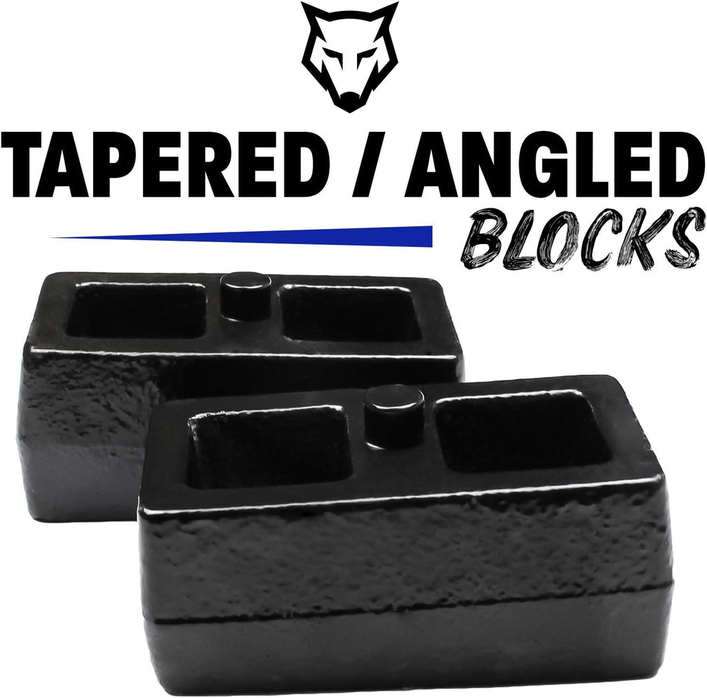 3.5" Front 2" Rear Leveling Lift Kit with Spindles V1439