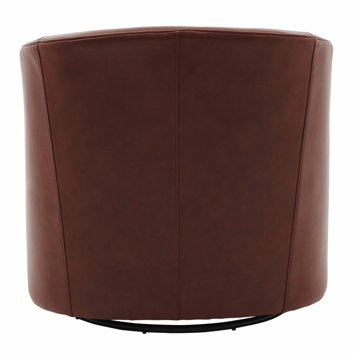 Top Grain Leather Swivel Chair D883012