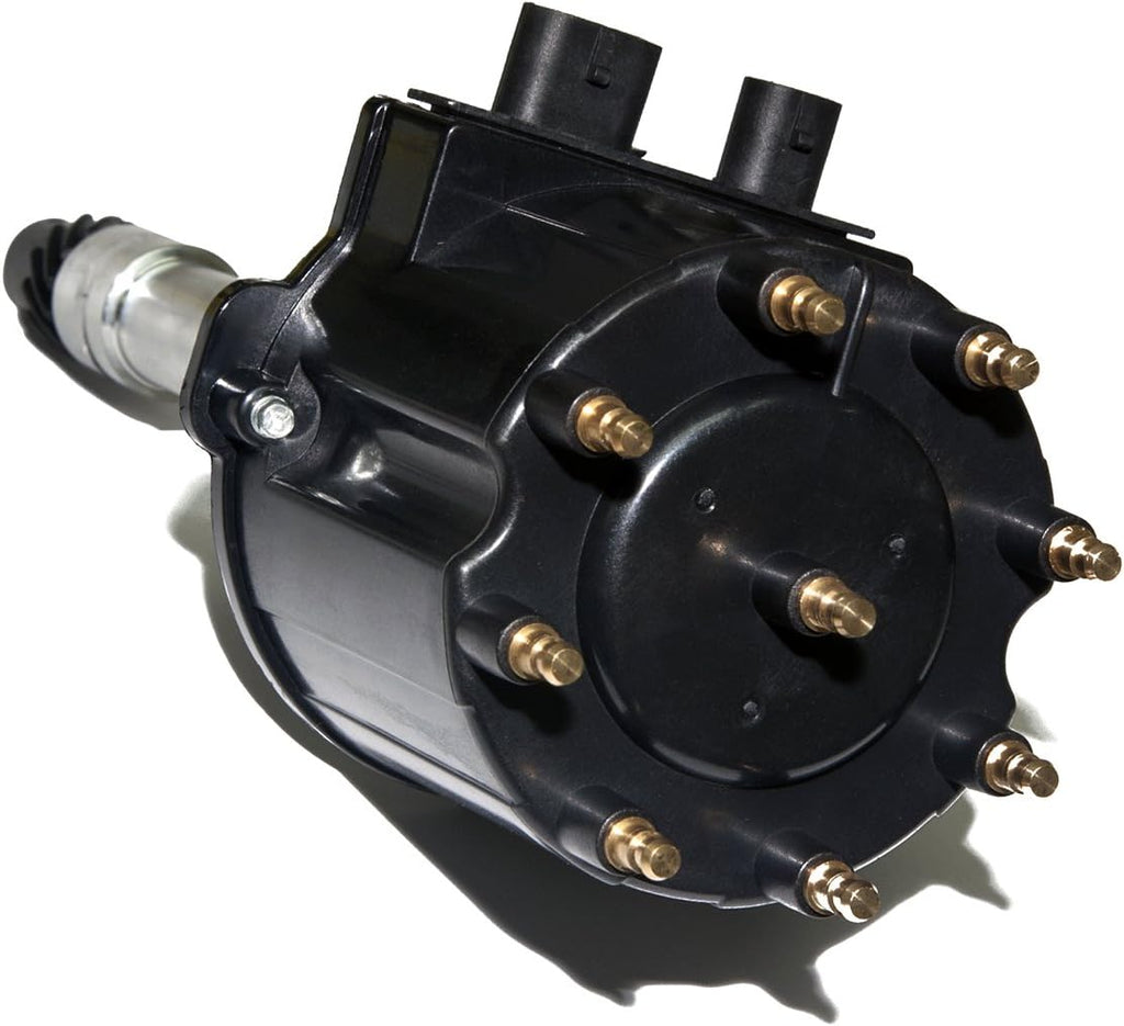 Ignition Distributor with Cap & Rotor Compatible with Chevy GMC C/K Pickup Truck Van Camaro 5.0L 5.7L 7.4L Pack of 2 J538734