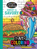 Sweet & Savory Adult Coloring Book, 64 Pages Z4641