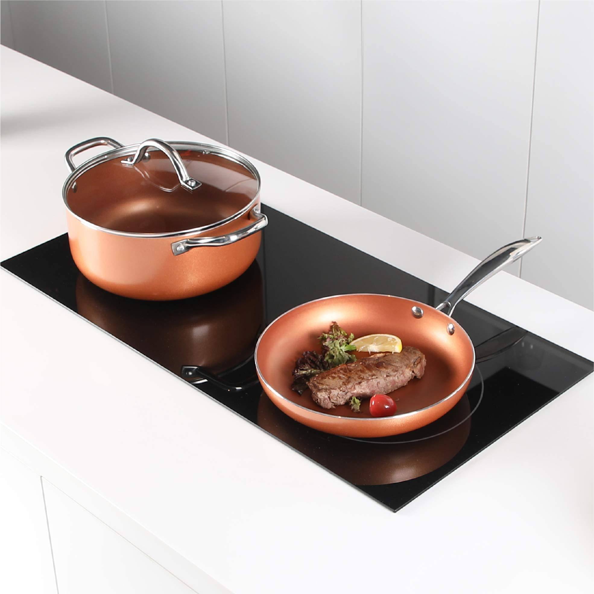 10 Piece Nonstick Induction Cookware Set I258