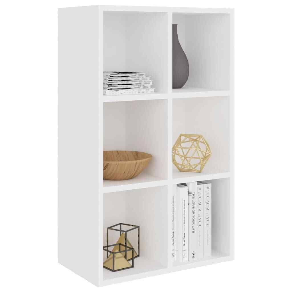 White Chipboard Book Cabinet Sideboard Z5580