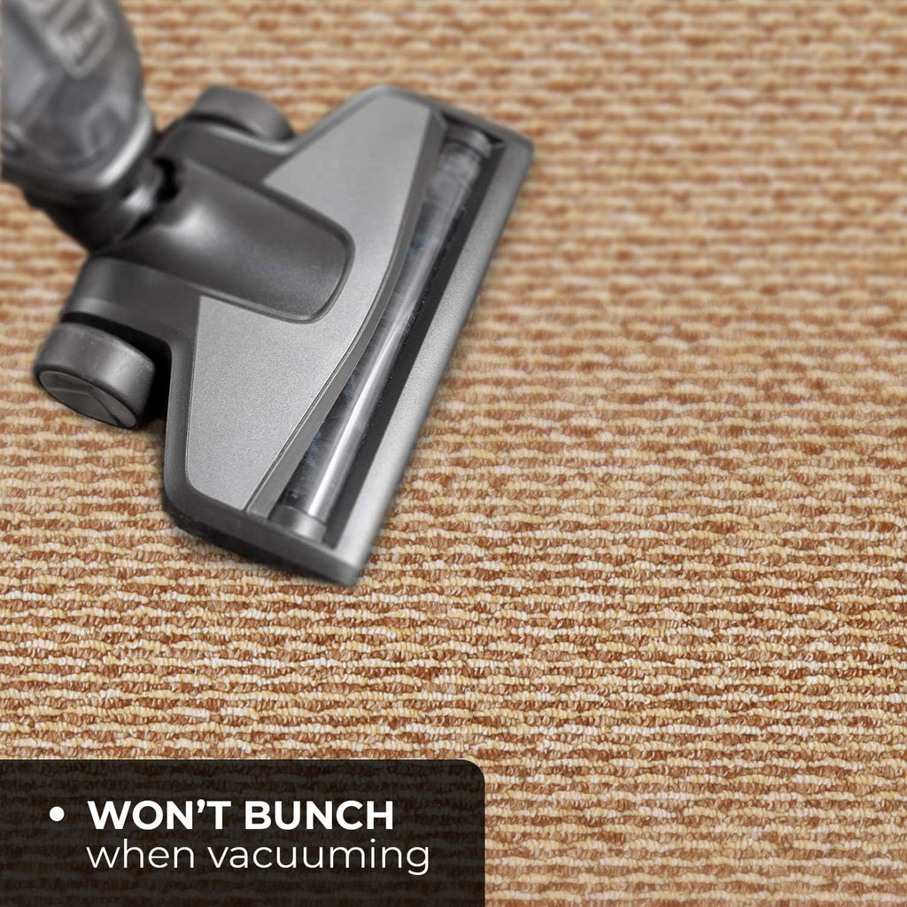 Skid-Resistant Carpet Runner - Praline Brown - 20 Feet X 27 Inches A6630