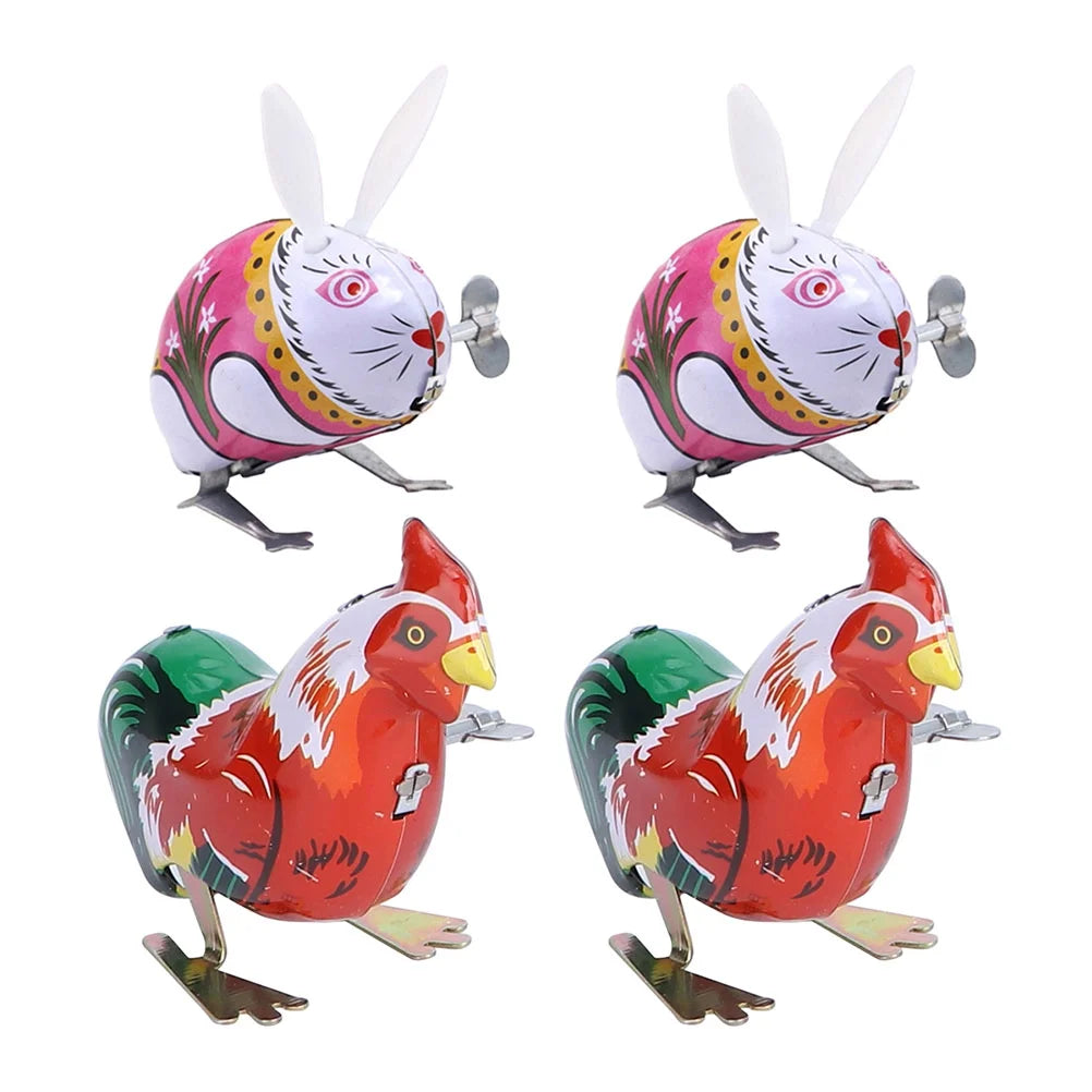 Easter Toys Wind Up Chicks Chicken Surprise Fillers Clockwork Goodie Bags Stuffers Party Z275