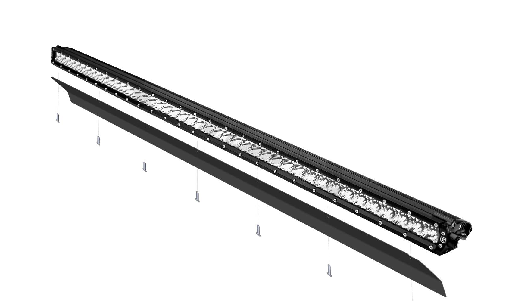Noise Cancelling Wind Diffuser for 50 Inch Straight LED Light Bar L36040