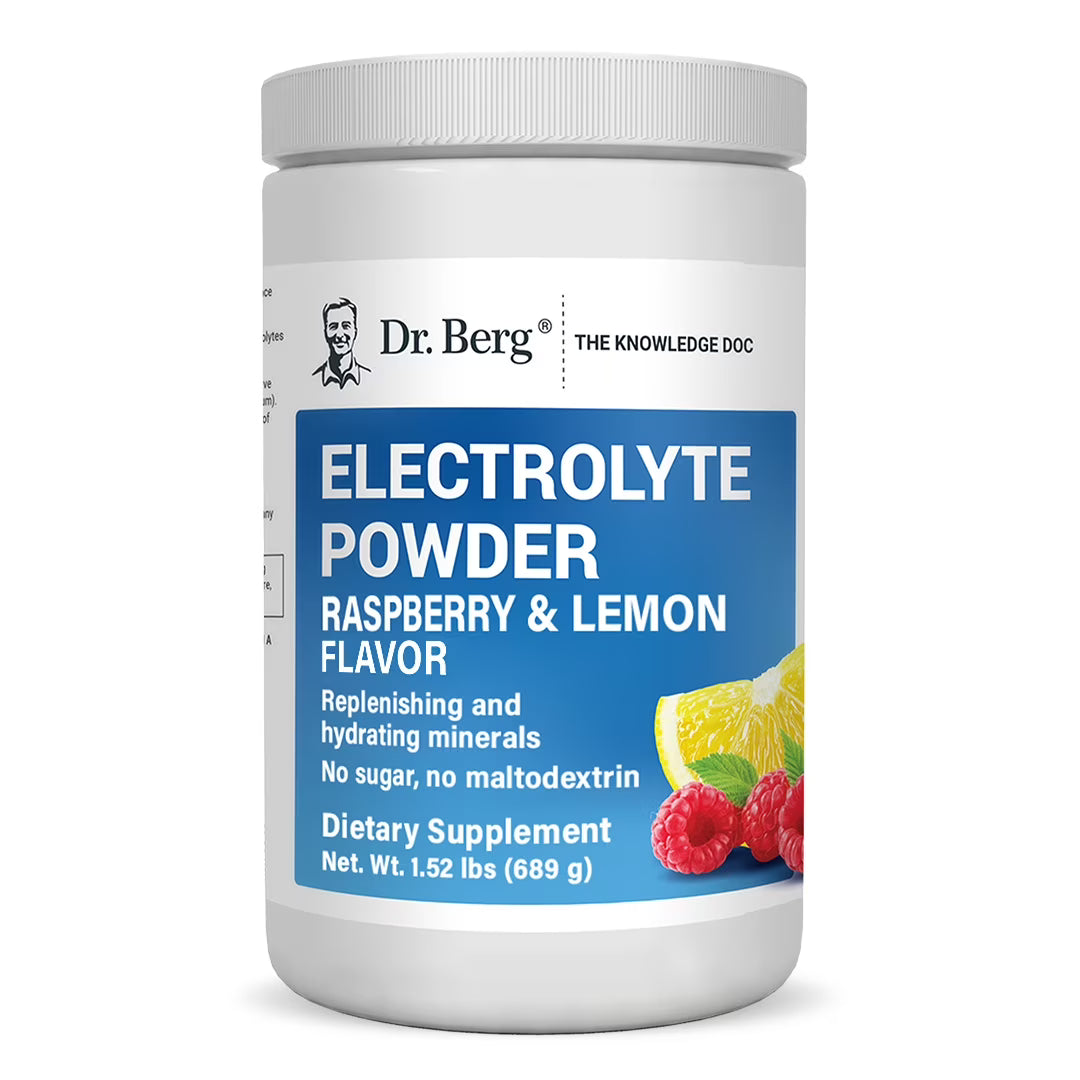 Raspberry & Lemon Electrolyte Powder, 100 Servings M366