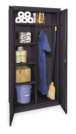 Storage Cabinet, Gray, 78 in H, 36 in W L262