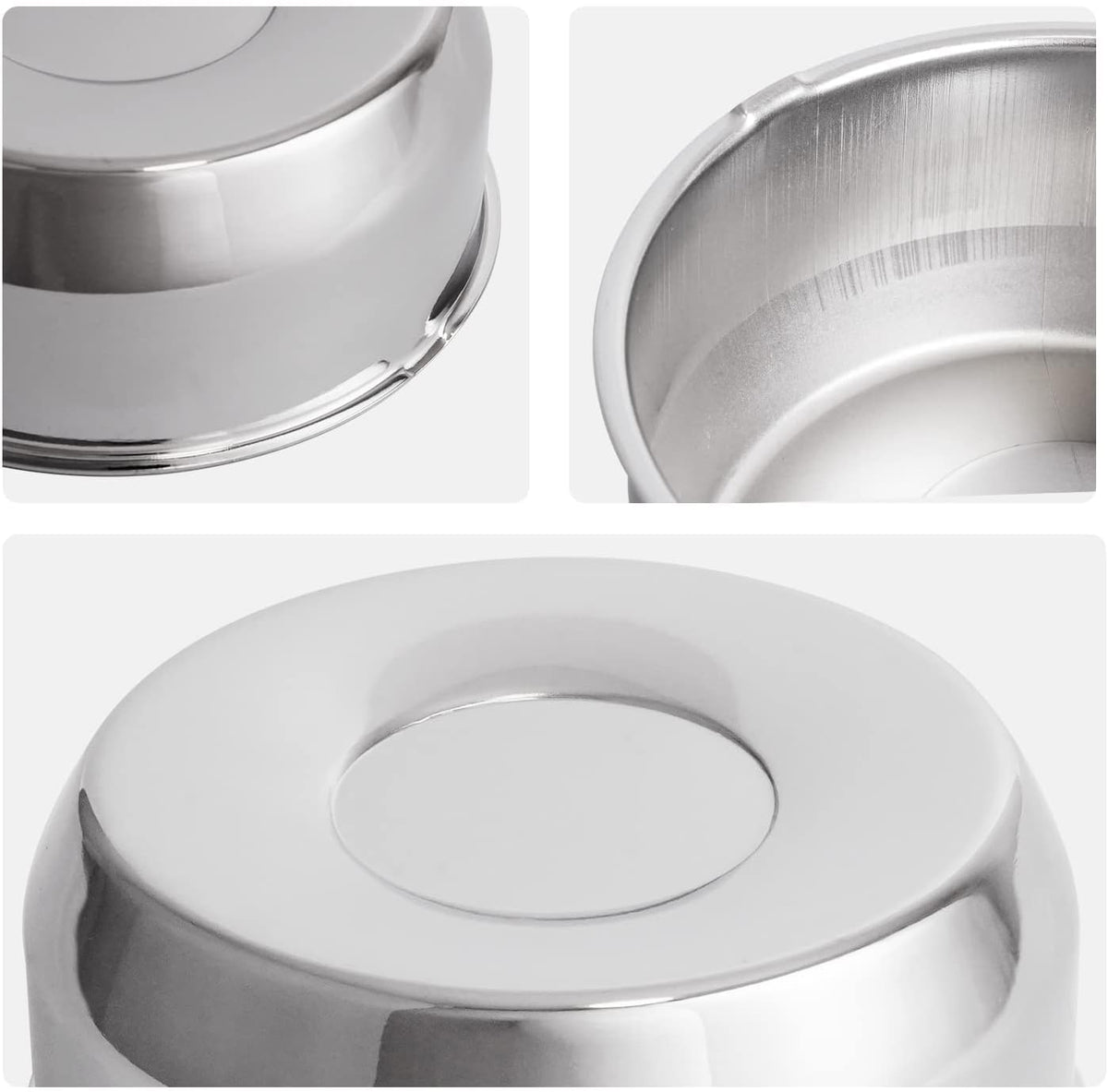 108MM 4.25Inch Chrome Wheel Center Caps, Pack of 4 U89525