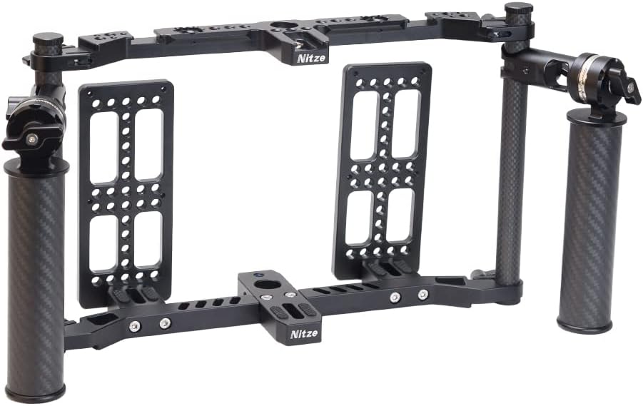Director’s Monitor Cage with Carbon Fiber Handles and Rods A1045