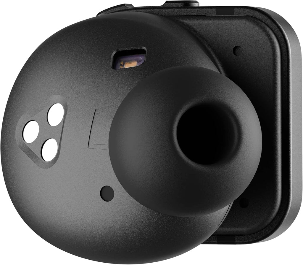 Black Sapphire Glass True Wireless Earphones O353