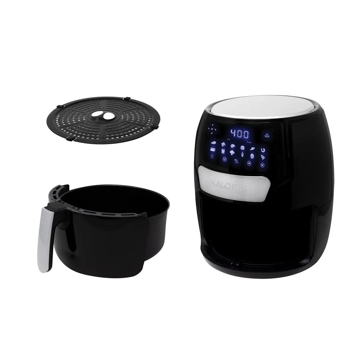 4.5 Quart Digital Air Fryer, Black X45700