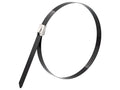 Plastic Coated 316 Stainless Steel Cable Tie - 100 F40246