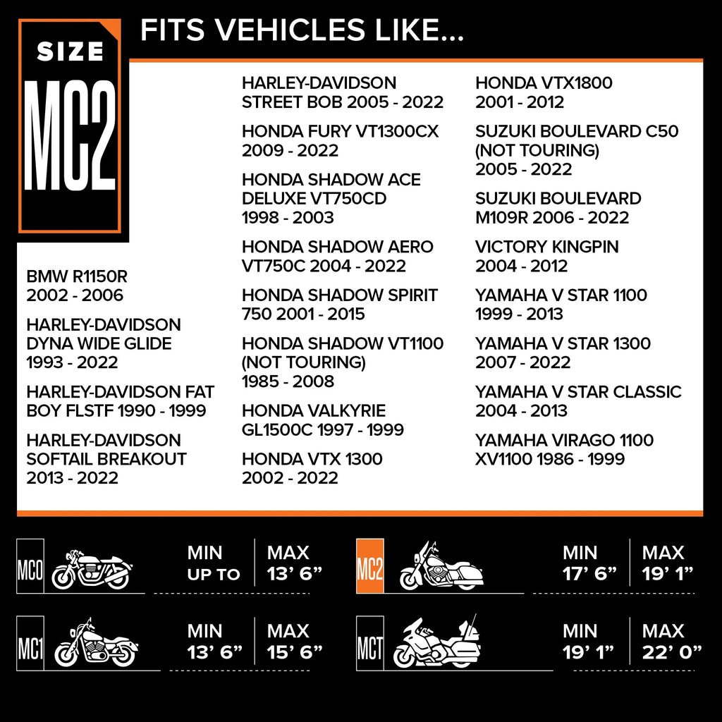 5 Layer Motorcycle Cover U484