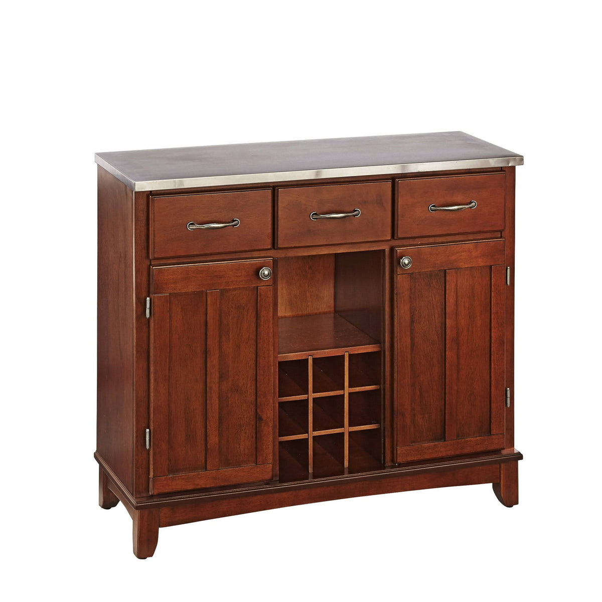 Cherry Hardwood Buffet Server D9668