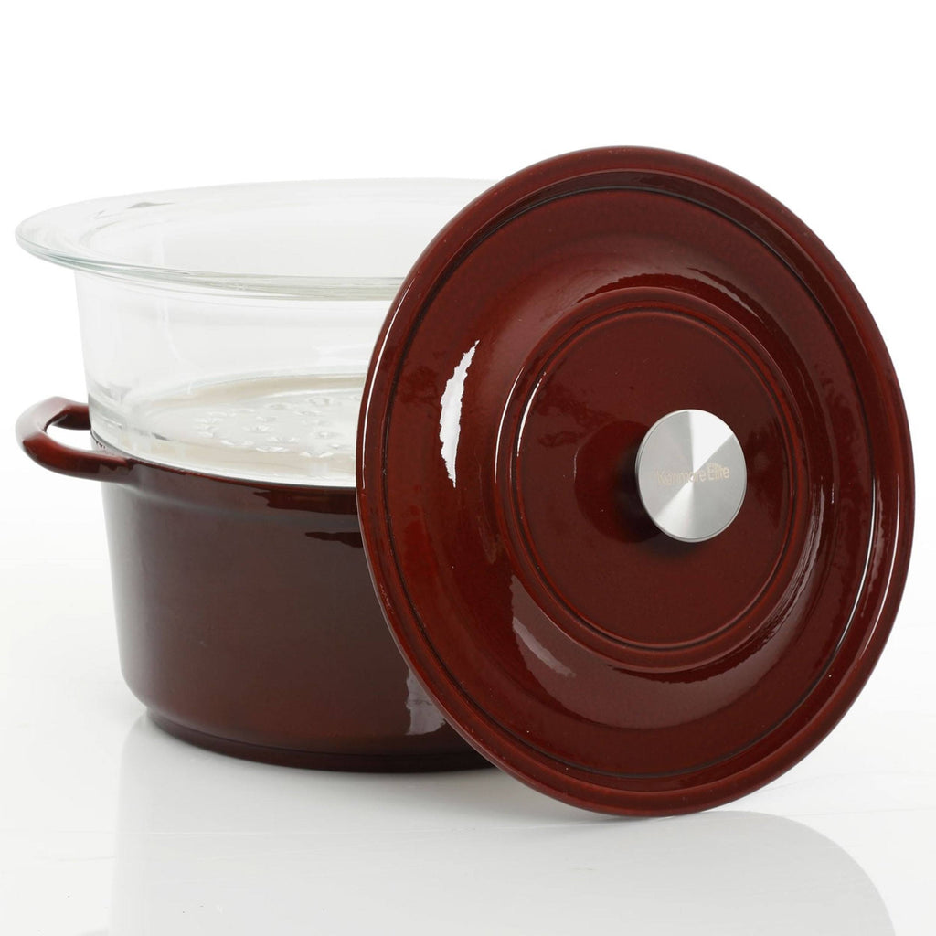 5qt Casserole with Glass Steamer W860742