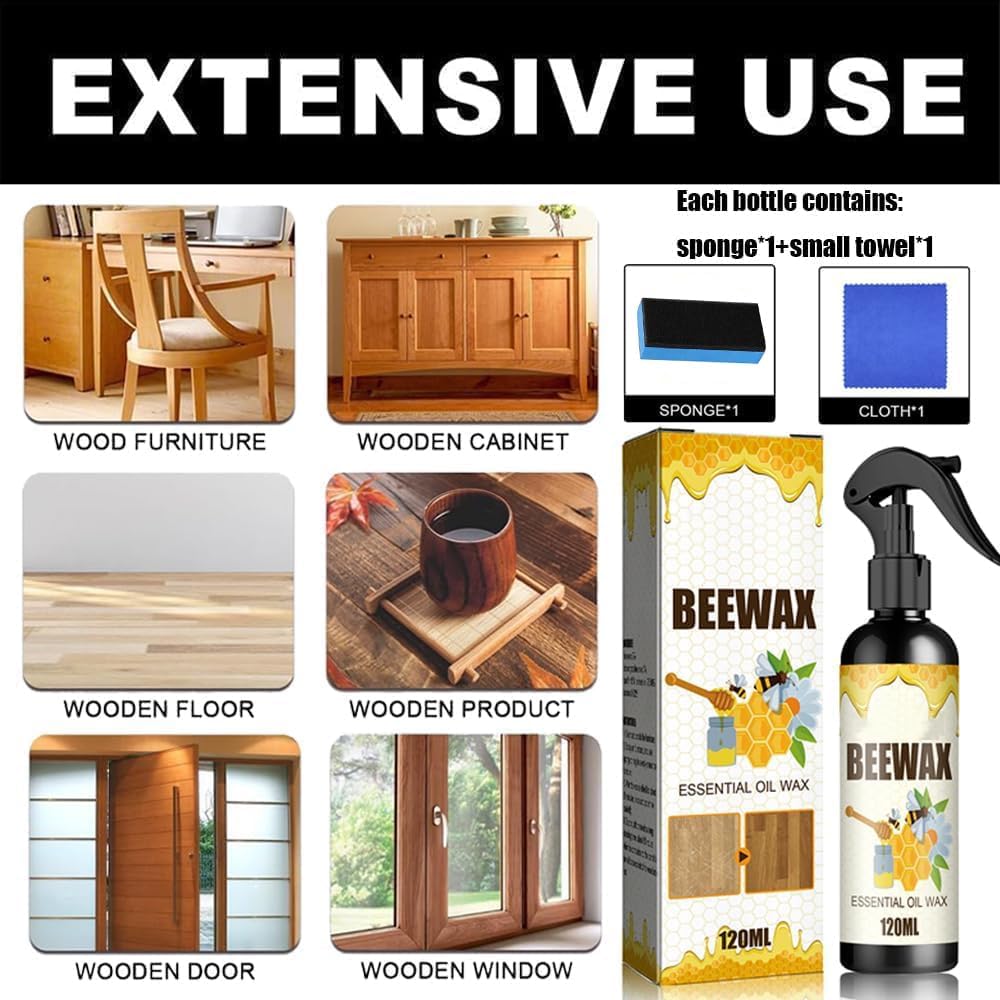Beeswax Furniture Polish Spray Y2223