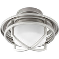 Satin Nickel LED Fan Light Kit C753497