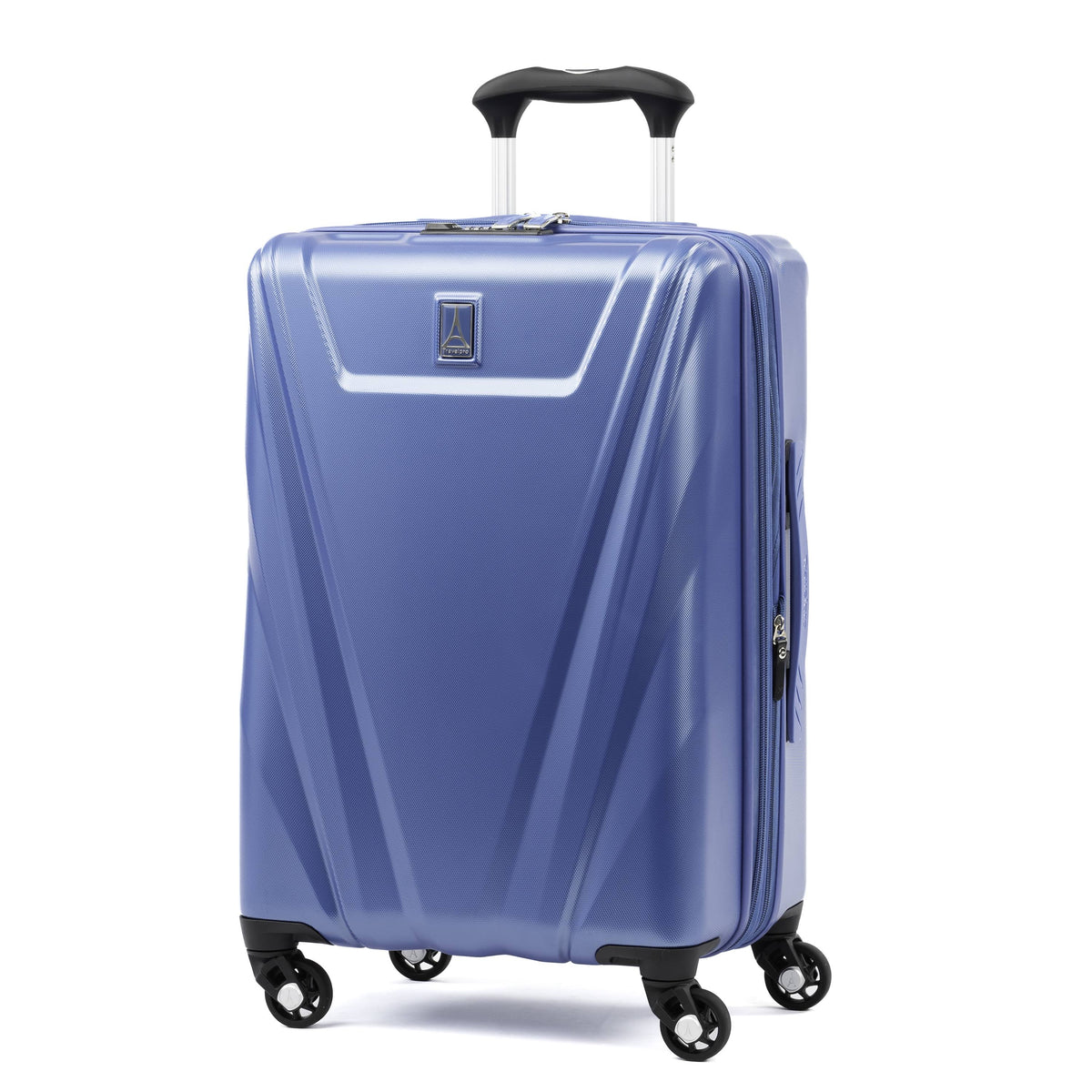 Azure Blue Expandable Carry-On Hardside Spinner D56110