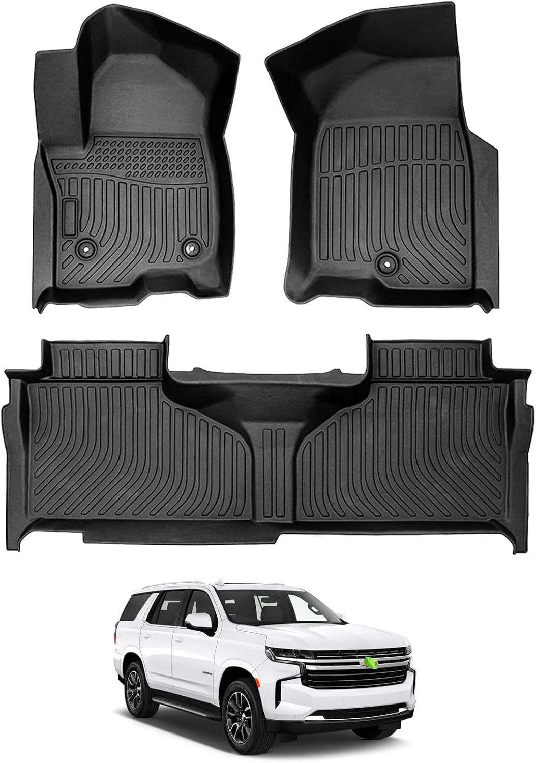 All Weather Floor Liner 2 Row Heavy Duty Pack of 2 G4423