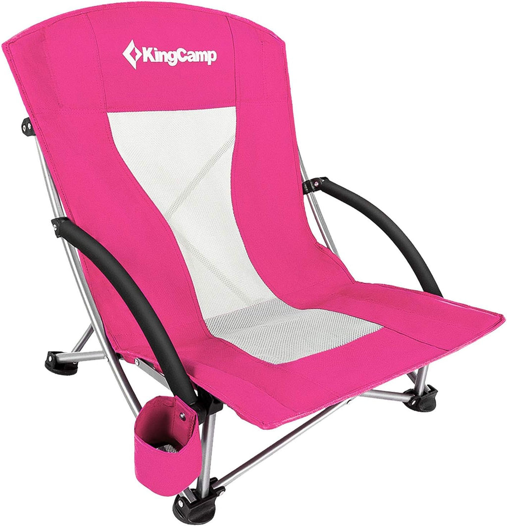 Low Seat Beach Camping Folding Chair with Cup Holder K93811