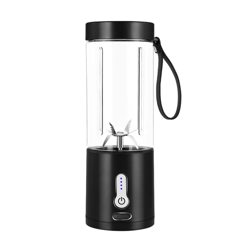 Black 530ml Portable USB Juicer Cup M549
