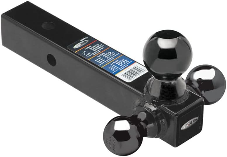 Tri Ball Mount Trailer Hitch with Black Powder Coat V320