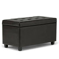 Contemporary Storage Ottoman in Tann M2506