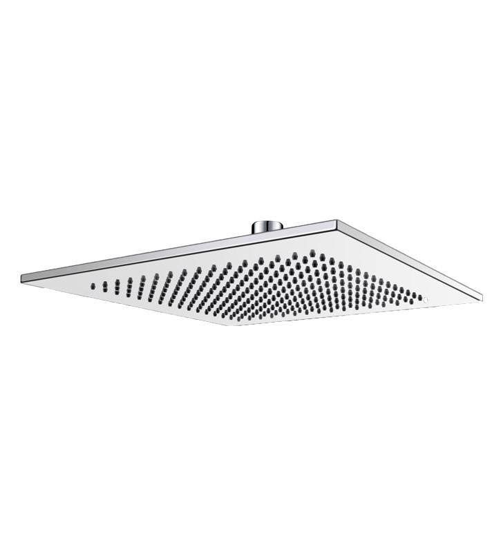 Matte Black 8 inch Square Showerhead I21302