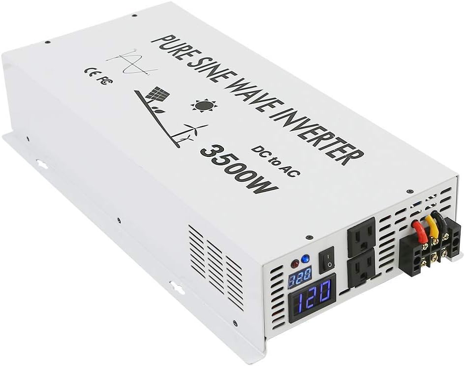 3500W 24V 120V Pure Sine Wave Power Inverter H13124