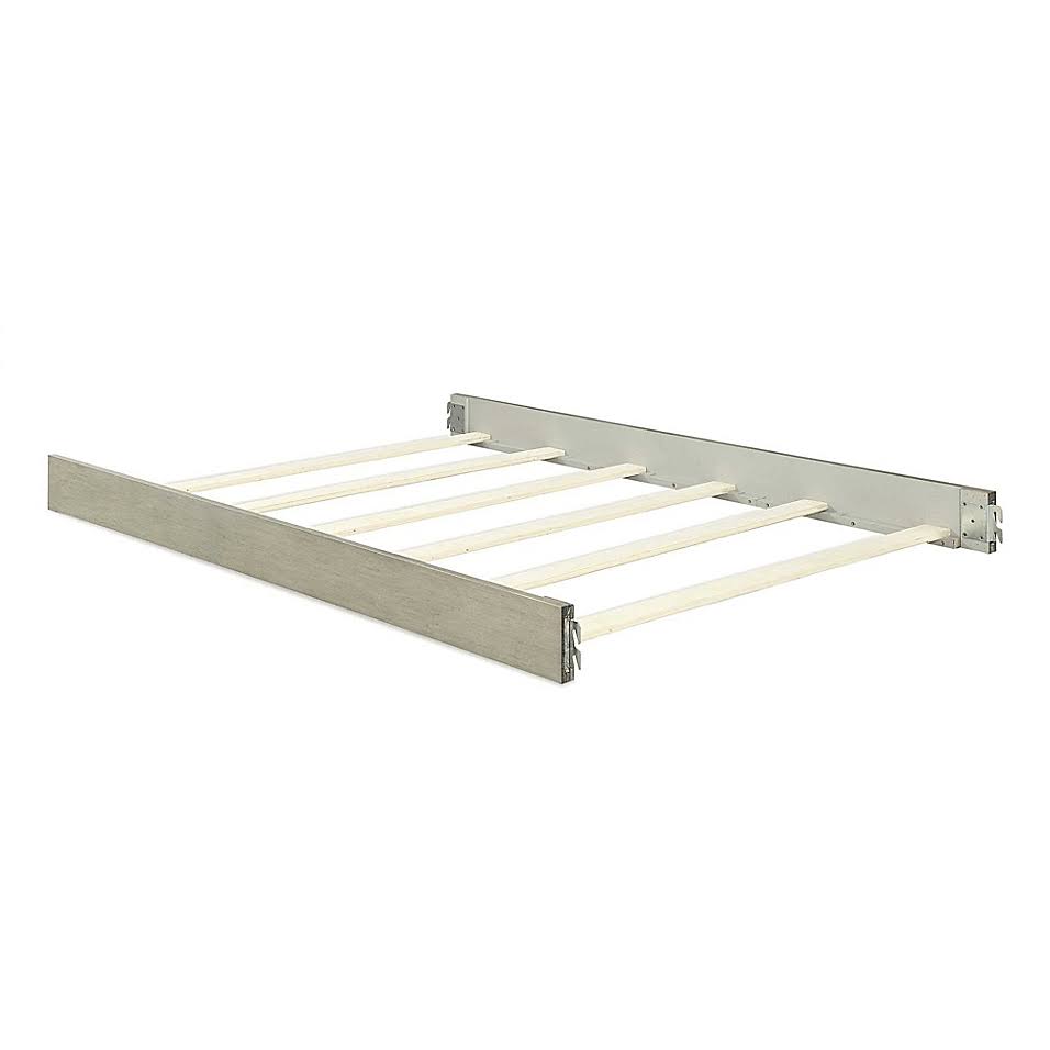 Wooden Bed Rails in Mineral Gray U62764