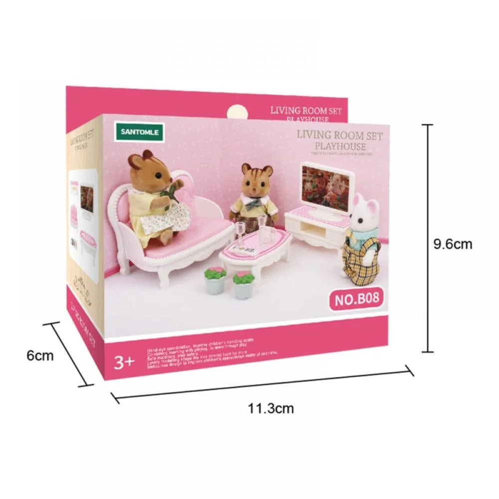 Dollhouse Miniature Furniture Toys Set A638