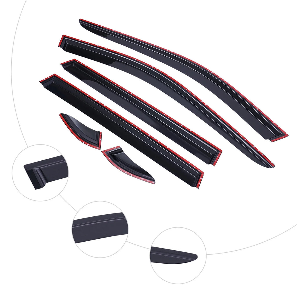 2019-2022 Toyota RAV4 Window Wind Deflector Door Visor Rain Guard V41956