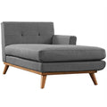 Gray Right Arm Chaise Lounge K18926