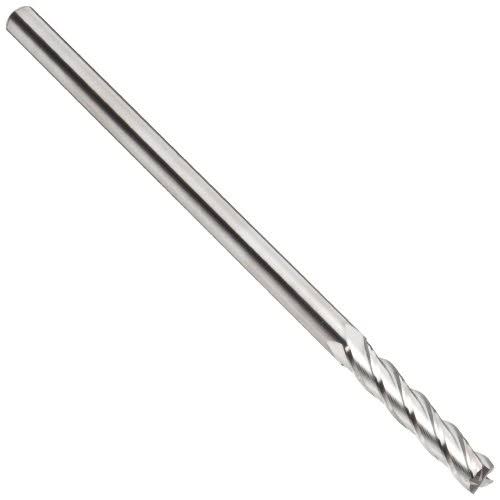 Carbide Square Nose End Mill Extra Long Reach Uncoated Bright Finish 4 Flutes G881