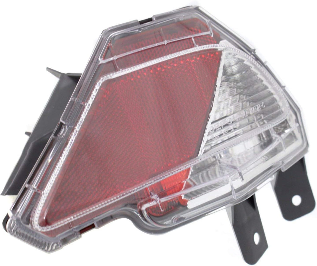 Tail Light Set of 2 Clear Red Lens Halogen H926513