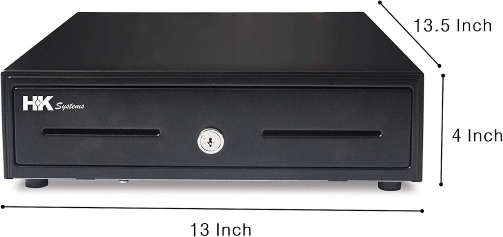 16 Heavy Duty Black Push Open Cash Drawer with Metal Bracket H135290