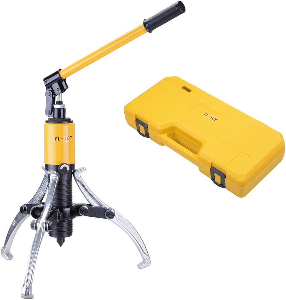 3-Jaw Hydraulic Gear Puller Set 10 Ton with Case Z214