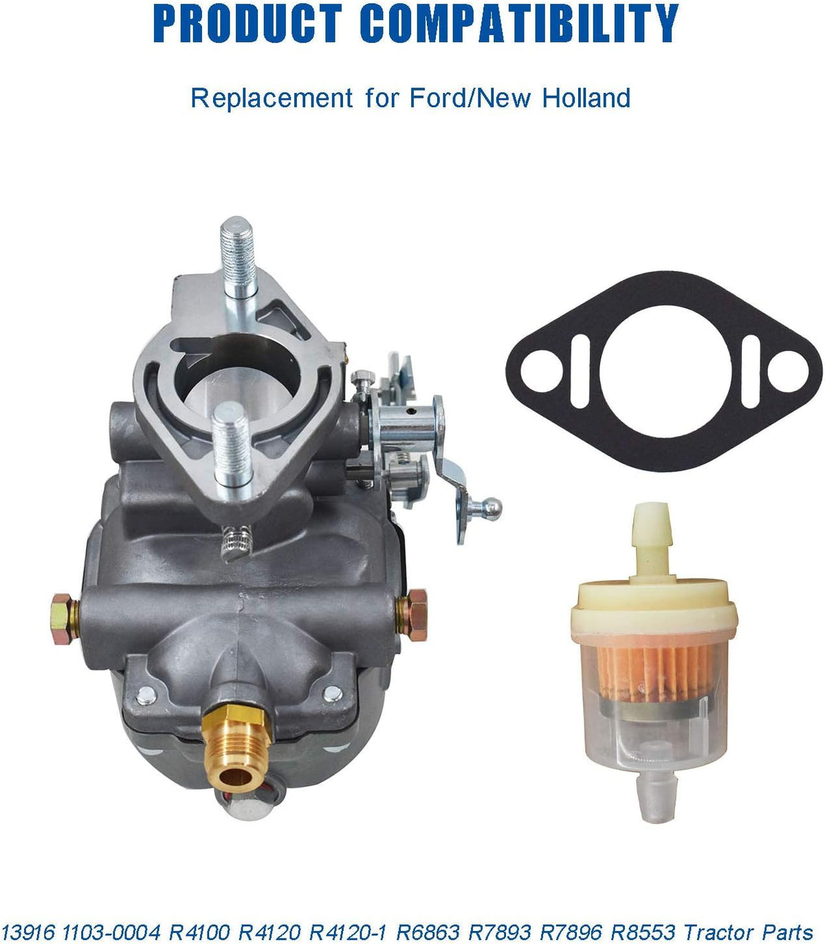 Carburetor for Ford/New Holland Tractor 3000 Series 3 Cyl P1343