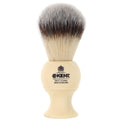 Shaving Brush with Ultra-Soft Synthetic Bristles and Faux Ivory Resin Handle, Pack of 2 O6495