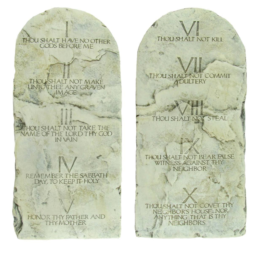 Cast Stone Tablet Set J319046