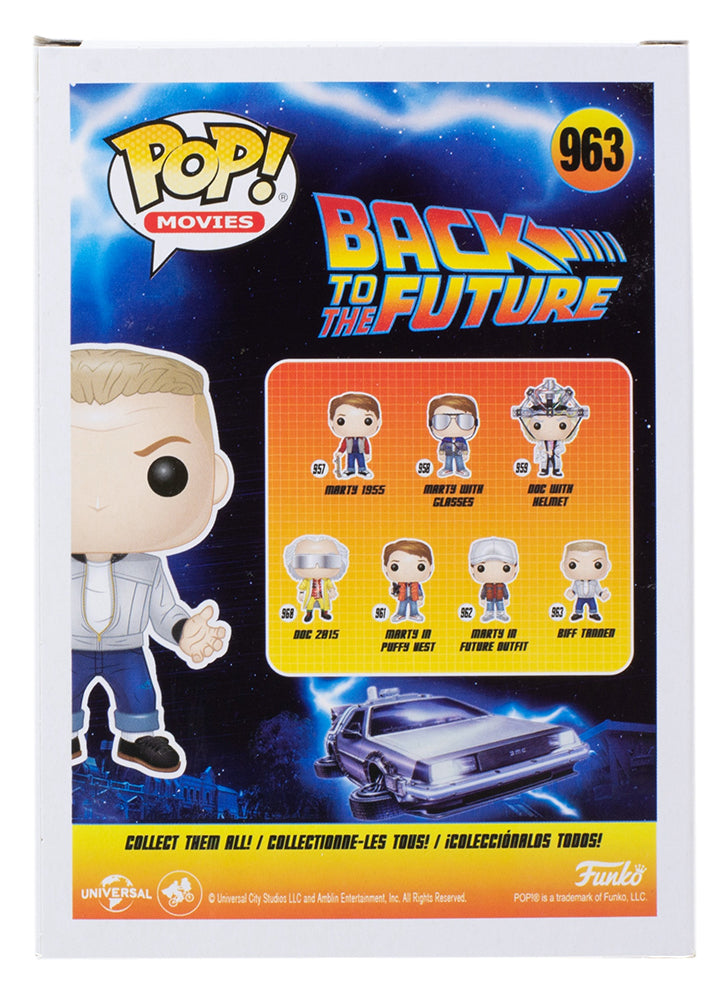 Signed Biff Tannen Funko Pop V217